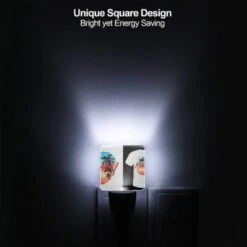 Night Light Set Of 2, A White Shirt With The Word Miami On It. -Cute Night Light Shop f721793142b95a50f4b9eade1266c36f89dd8d5e