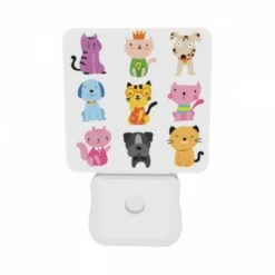 Night Light Set Of 2, A Collection Of Cartoon Animal Characters -Cute Night Light Shop f739da6e859c0548986744e7486cffe134cda8a0