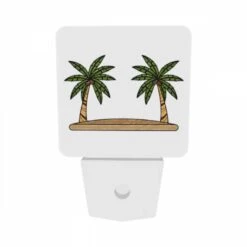 Night Light Set Of 2, Two Palm Trees On A Sandy Beach. -Cute Night Light Shop f7469a6a4bf0b7f200fc8b543abf980d51f0c4eb