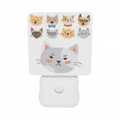 Night Light Set Of 2, A Collection Of Cat Images -Cute Night Light Shop f7738ef185508ff710e1aedb61e435268e8d403f