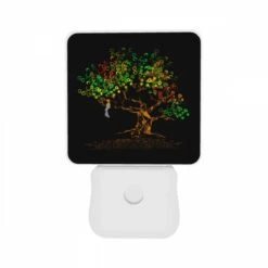 Night Light Set Of 2, A Woman Is Sitting In A Tree With A Colorful Background. 10 Night Light Set Of 2, A Woman Is Sitting In A Tree With A Colorful Background. -Cute Night Light Shop f85b8db5f0618b75ce7863ebe7e93ce12f1a0e05