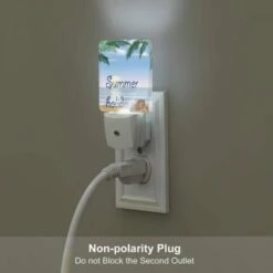 Night Light Set Of 2, A Beautiful Beach Scene With A Shell And A Palm Tree. 6 Night Light Set Of 2, A Beautiful Beach Scene With A Shell And A Palm Tree. -Cute Night Light Shop f867c2550f6d878bf0c19b8899f09dd7305f34ba