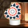Love Acrylic Night Light, A Colorful Flower Design On A Pink Background. -Cute Night Light Shop f9132d2894cbb33ec3153094288784539f4e0cd9