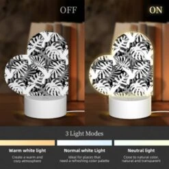 Love Acrylic Night Light, A Pattern Of Hands And Birds On A Black And White Background. -Cute Night Light Shop f96f16dbd7ea2fc32cc543552b4093c5f03d25c2