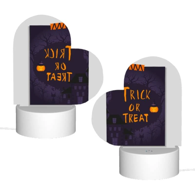 Love Acrylic Night Light, A poster with a pumpkin on it that says Trick or Treat. Love Acrylic Night Light, A Poster With A Pumpkin On It That Says Trick Or Treat. -Cute Night Light Shop fa9326e1342899a8beabff05c86d465460cd2a92