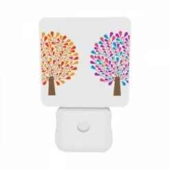 Night Light Set Of 2, Two Trees With Different Colored Leaves. -Cute Night Light Shop fb35b05f021d38e8ac6fcddc489184a76b290953
