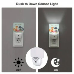 Night Light Set Of 2, Two Cartoon Animals -Cute Night Light Shop fbaf451b701435db4e38711e2e3da439fb625fd0