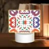 Rectangular Acrylic Night Light, A Colorful Design With A Mix Of Red -Cute Night Light Shop fc18e6c1b685d1e08a2a7aa93ced956fd3b9c394