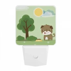 Night Light, A Dog Is Standing In Front Of A Tree And A Yellow Ball. -Cute Night Light Shop fd841c87698d6bc053f5b7f9bb0599770d2c720d