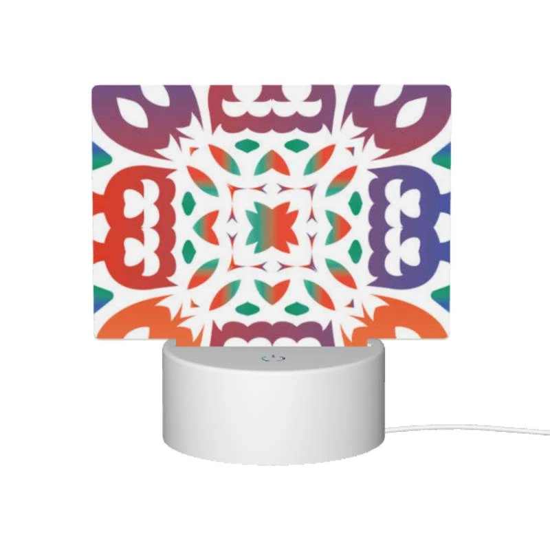 Rectangular Acrylic Night Light, A colorful design with a mix of red Rectangular Acrylic Night Light, A Colorful Design With A Mix Of Red -Cute Night Light Shop fe74e0b7cd01fafeb46cde97f921537583e4295a