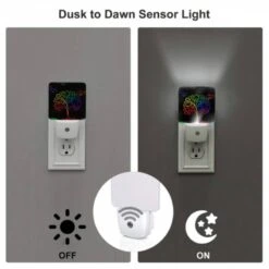 Night Light, A Colorful Tree With Three Birds Flying Around It. -Cute Night Light Shop fecf642de2b24e8b4b10dbaaf035ed68a1f7896f