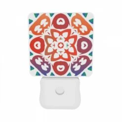 Night Light Set Of 2, A Colorful Design With A Red -Cute Night Light Shop ff2cfb34188987827c0545f7ae73677f2aa6e840